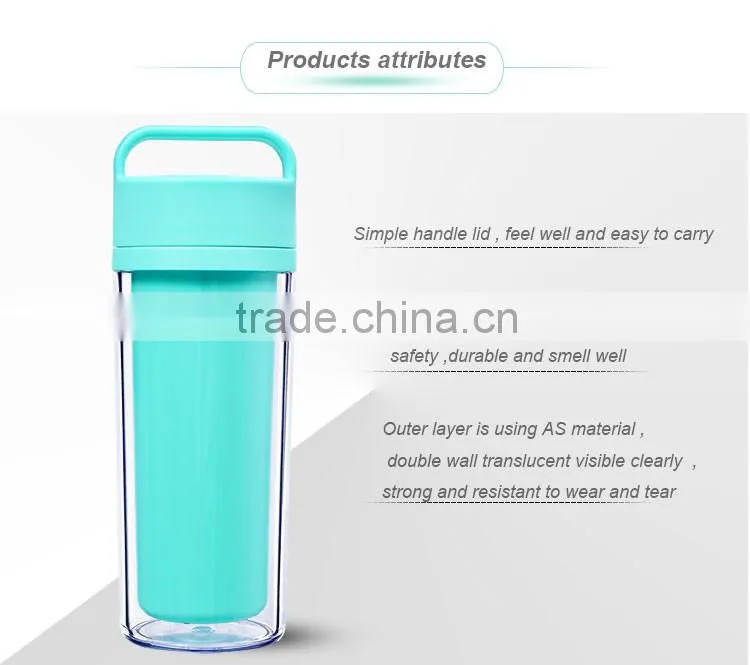 bar shot refillable water bottles custom water jugs coffee cup plastic