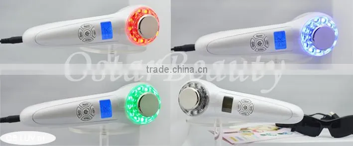 home use ultrasound photon led light skin care product LUV 01