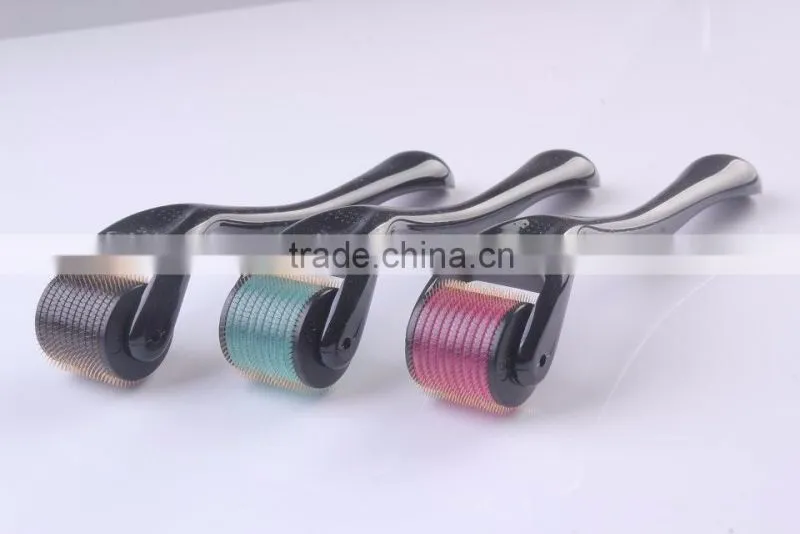 540 Titanium derma roller,skin roller, face roller Needles Derma Micro Needle Skin Roller Dermatology Therapy Microneedle