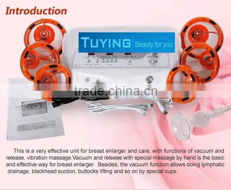 Multifunction beauty salon machine hot sale electric breast enlargement machine with CE