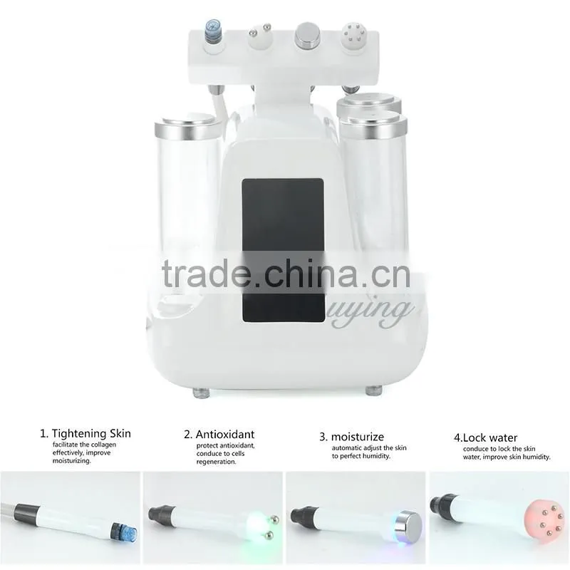 Professional beauty salon equipment Newest 4 In 1 Dermabrasion Mesotheraphy Machine for Wrinkle Removal
