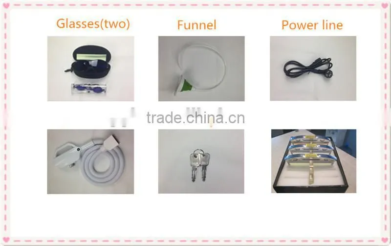 hot selling portable elight RF IPL body hair remover