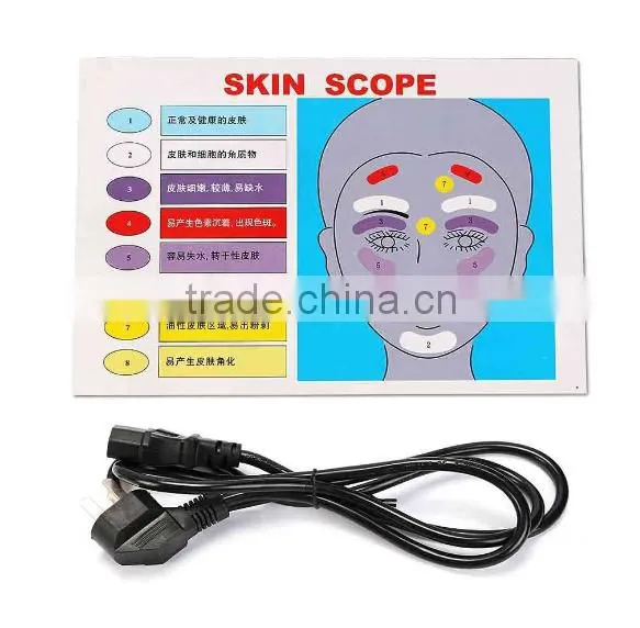 Popular Shape Skin analyzer scanner Facial Beauty machine with ce
