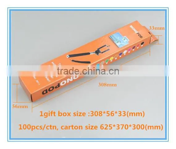 2015 cable take pole selfie stick selfie holder