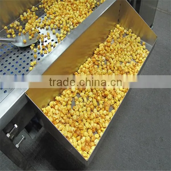 new design and professional puffed corn making machine