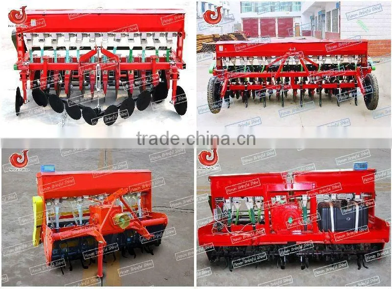 Gear drive tractor mounted farm soil tilling machine