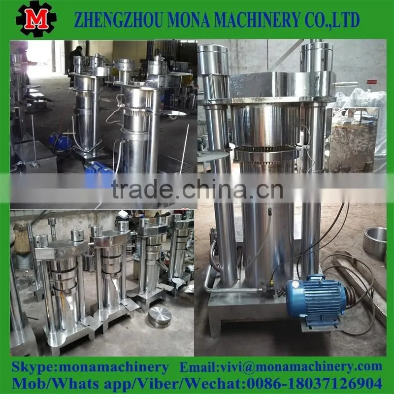 peanut/seasame/olive/palm/soybean/sunflower Hydraulic Oil Press Machine