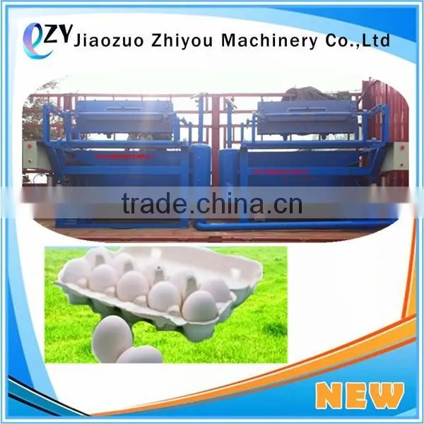 High Quality Egg Tray Paper Pulp Molding Machine/Pulp Recycled Egg Tray Making Machine