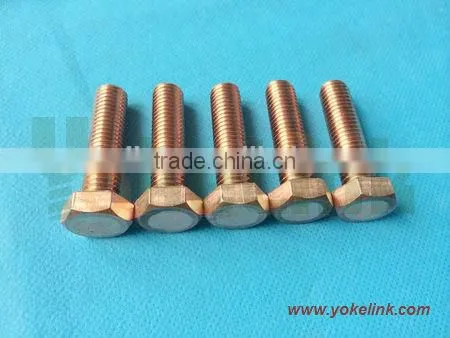 Copper screw red copper screw for fastener