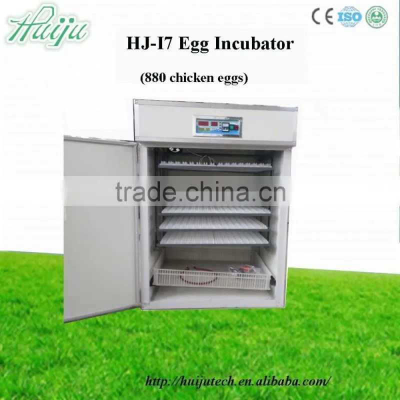 Mini full-automatic 880 quail egg incubator /chicken egg incubator for sale HJ-I7
