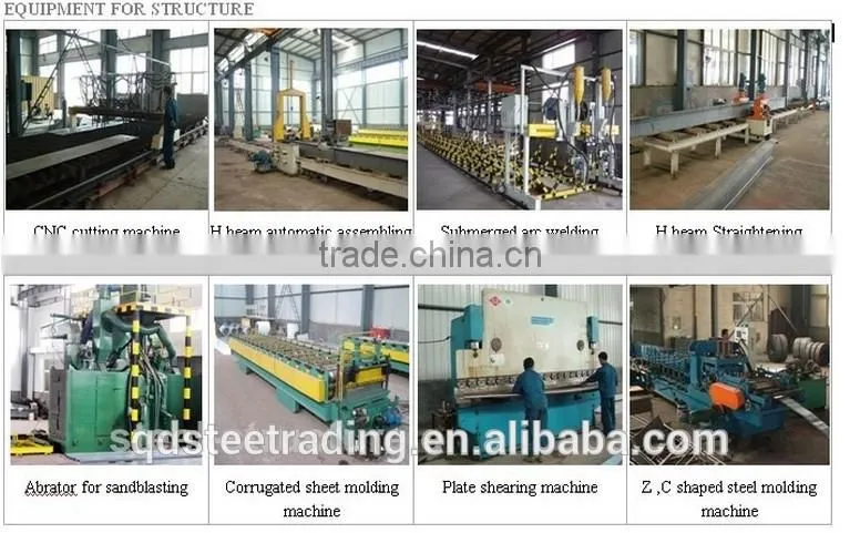 cheep steel structure for workshop
