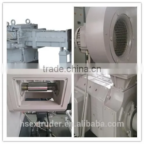 plastic +wood powder WPC composite granulation line