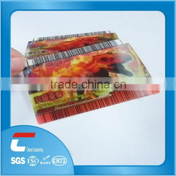 3d puzzle card for games with cool design nice printing / custom 3d puzzle card