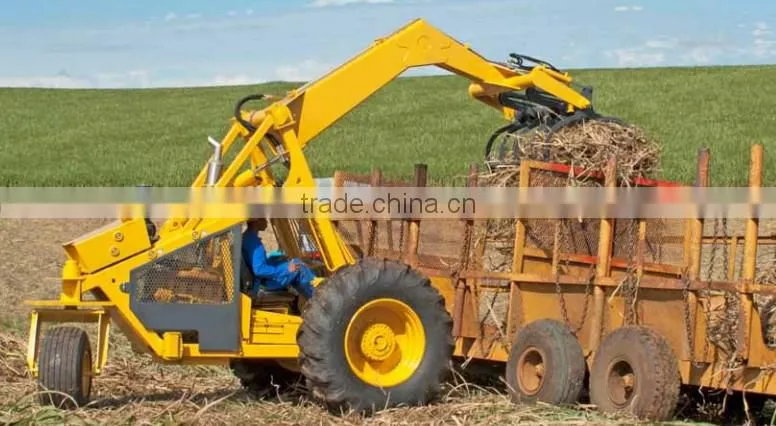 Supply high quaity wheel sugarcane loader