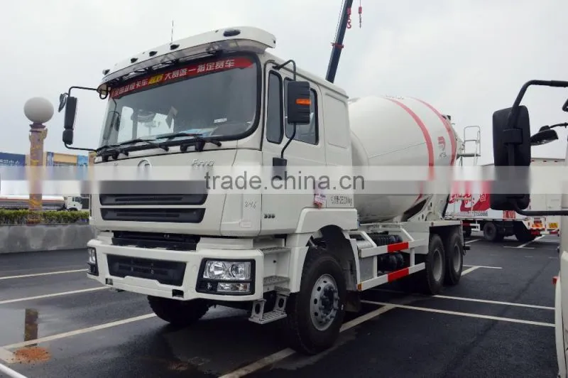 SHACMAN F3000 truck concrete mixing with 8~10cbm capacity for sale