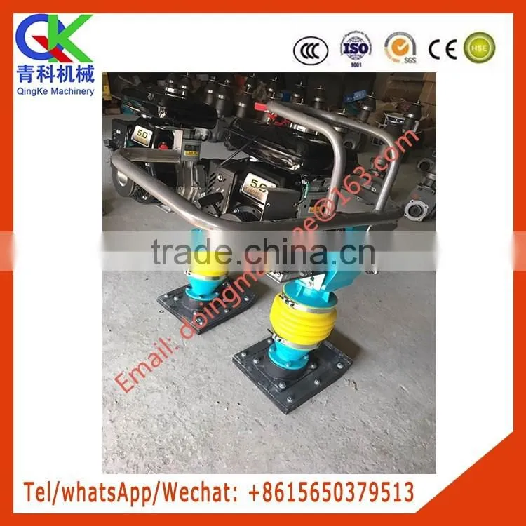 gasoline rammer compactor with high impact force