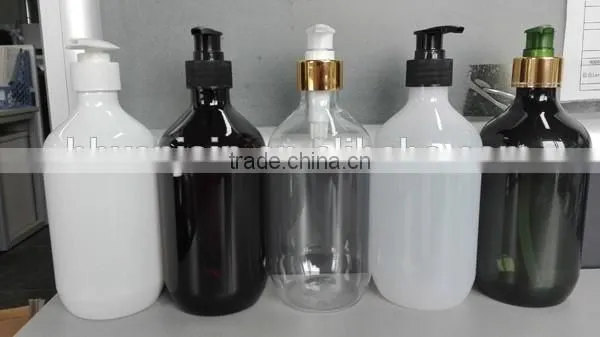 500ml Transparent Plastic Empty Hand Sanitizer Pump Bottle
