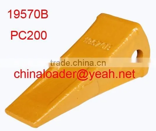 19570B PC200 Bucket teeth PC200 Bucket teeth 19570B Bucket teeth