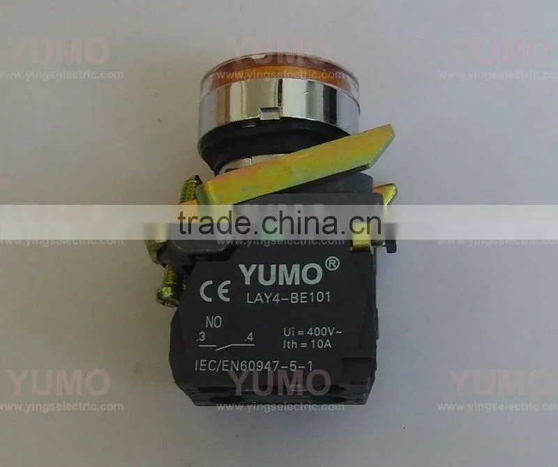 Push button switch LAY4-BW3561 24V YELLOW