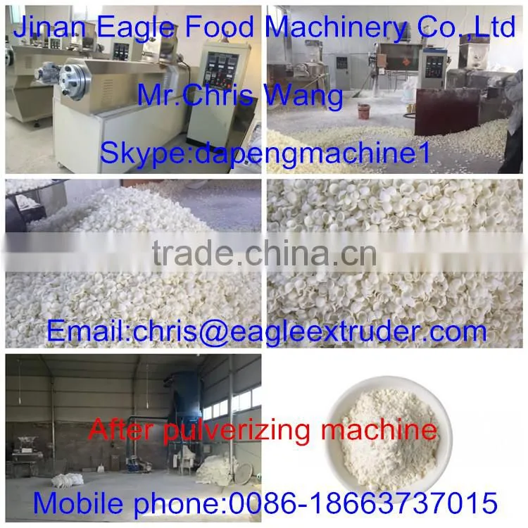 Modified pregelatinized starch processing line making machine equipment