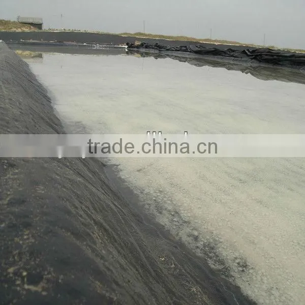 Swimming pool under ground cover/waterproof thick plastic liner/uv resistance woven membrane