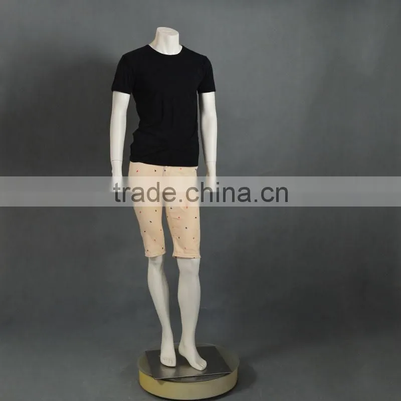 China Factory Fashion Fiberglass Male Mannequins Without Head