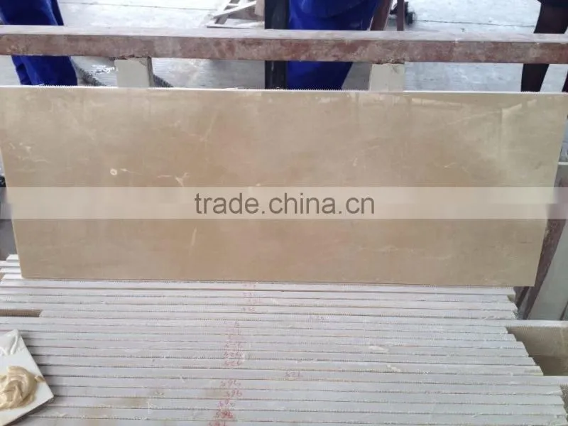 concise polished beige marble tile for floor and wall