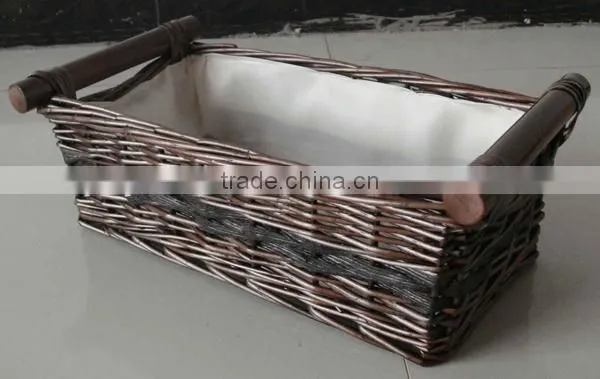 2014 New products wicker CD baskets