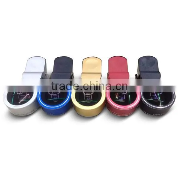 Universal Clip-on 3 in 1 Fisheye Wide Angle Micro Camera Lens for mobile phone