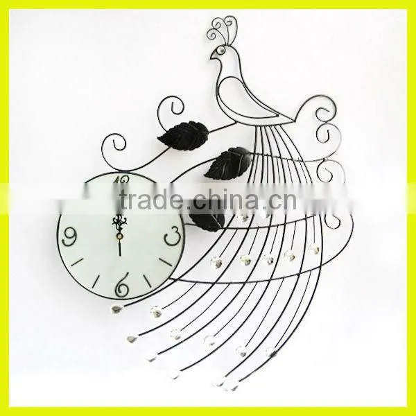 stainless wall clock,metal wall clock