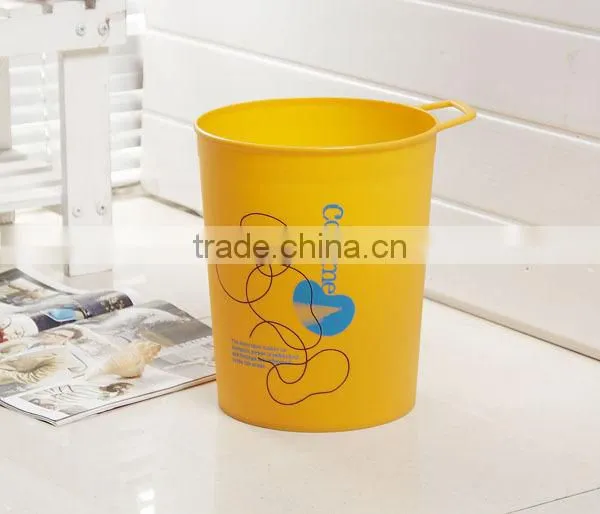 YM-0291 Plastic trash can with handle