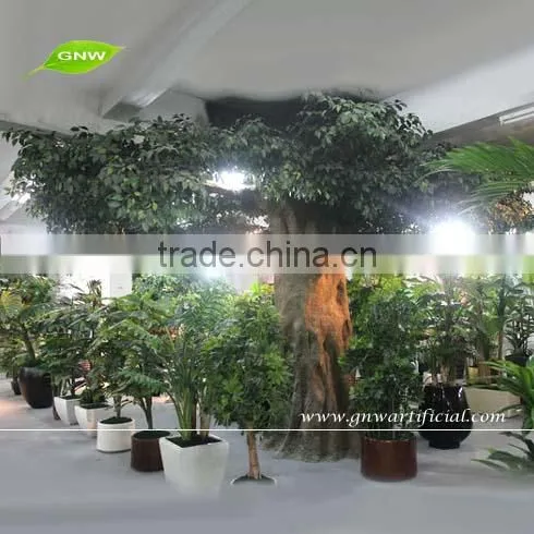 BTR020 GNW decorative plant support artificial banyan tree for garden decoration