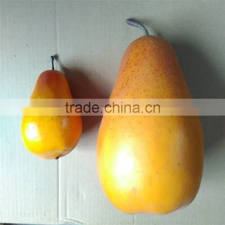 Wholesale Artificial Fruit For Decoration beaded artificial fruit pear artificial fruit pomegranate for home decoration