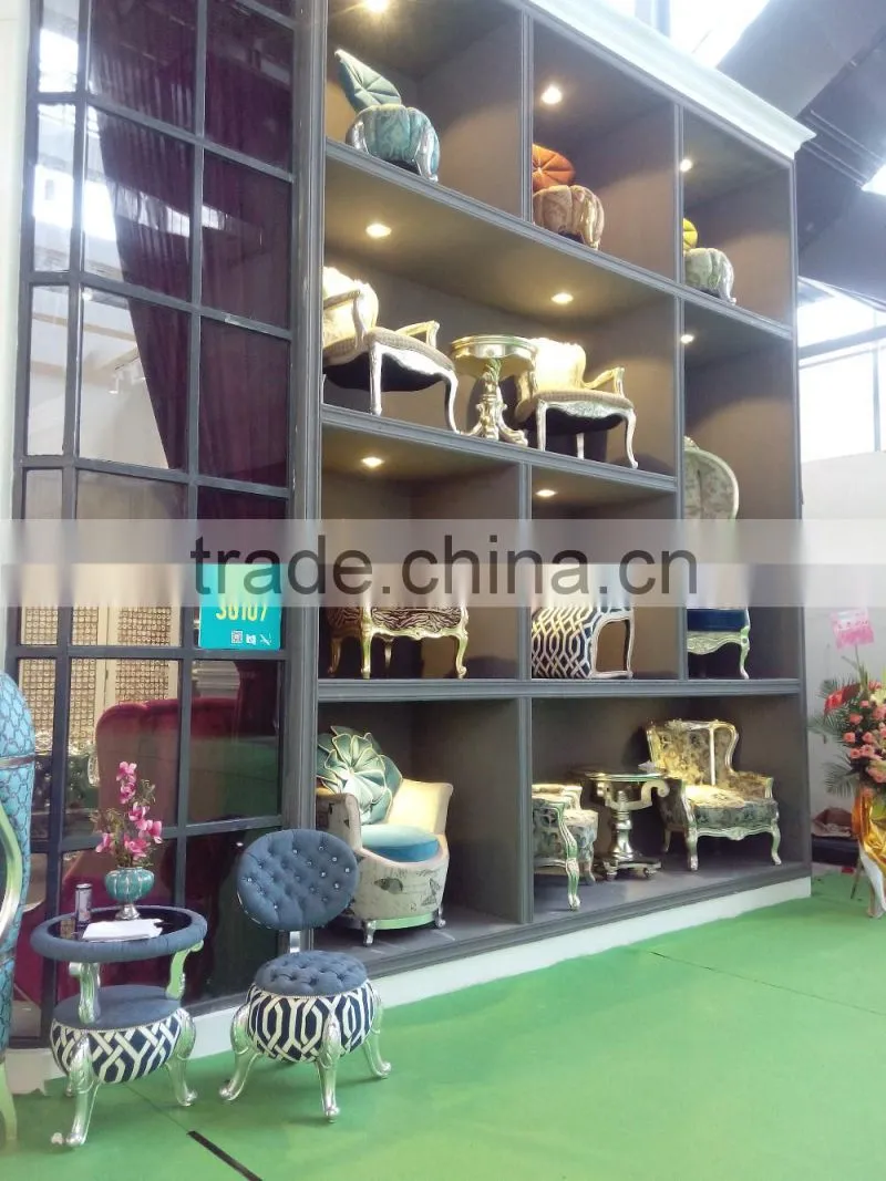 FF2058 fancy fun luxury high back decoration leisure chair red velvet wedding chair hotel photo studio shop window chair