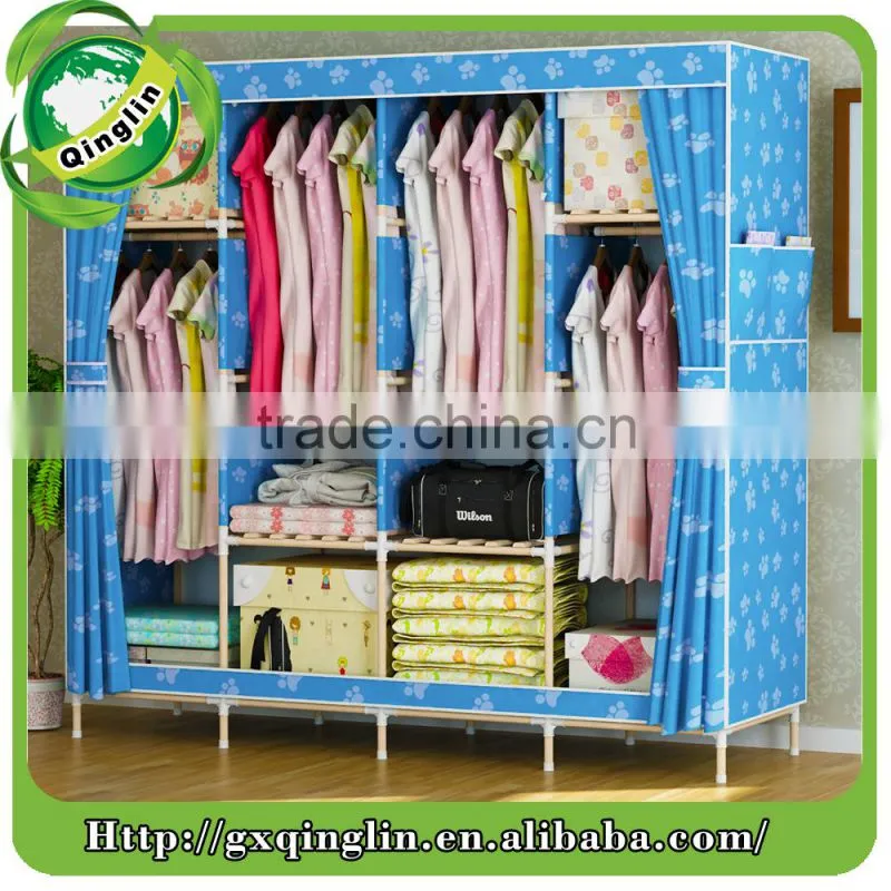 fashionable modern and nice folding wardrobe closet cabinet