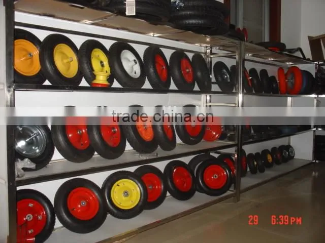 recycle rubber material 13inch solid rubber wheel