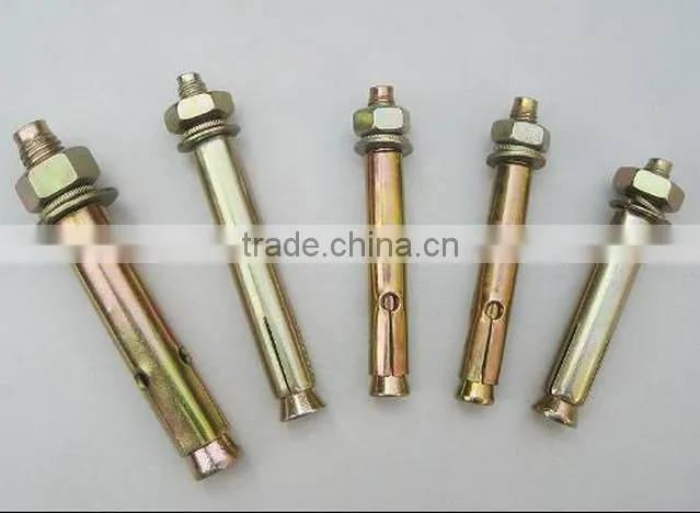 High quality zinc plated expansion anchor bolt