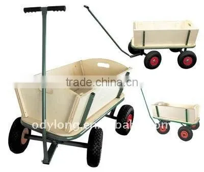 Material Handling Tools Wooden tools car / Hand Carts Trolleys