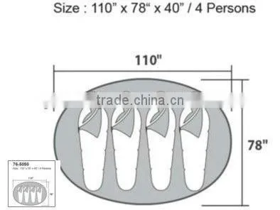 Pop-Up Tent, 4-Person