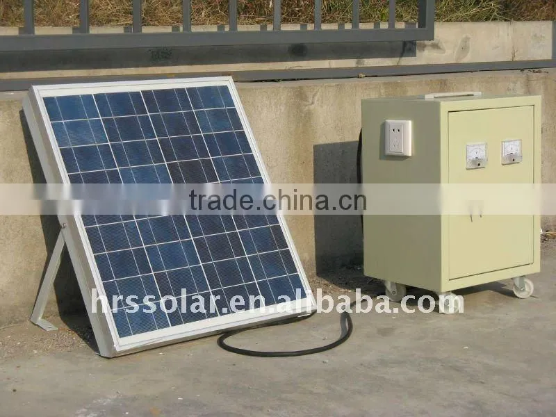 portable solar home system