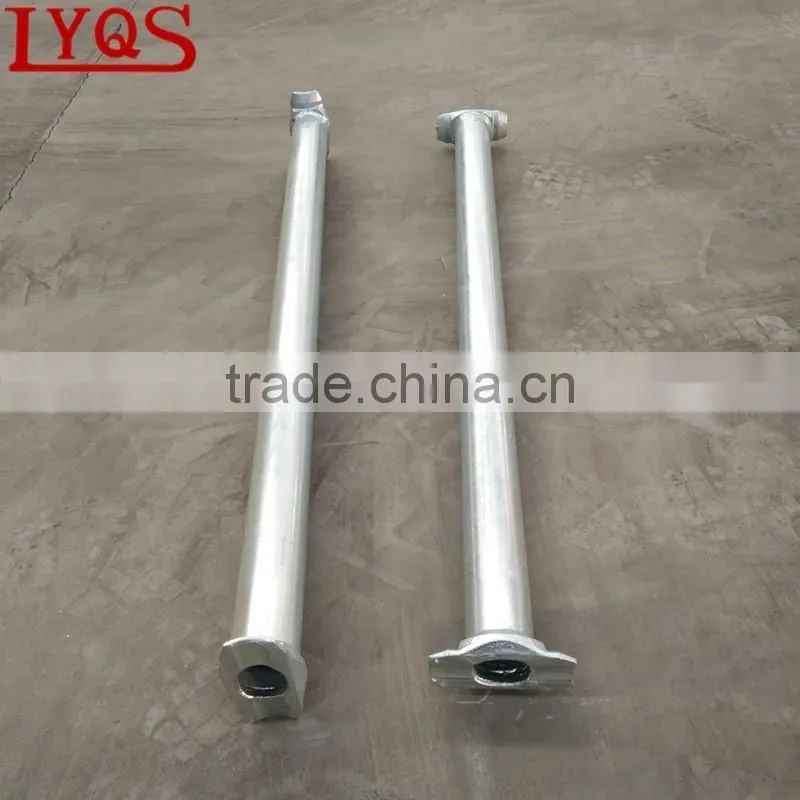 Steel cuplock scaffolding system for building construction