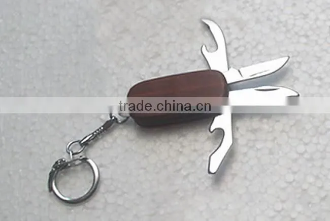 Multifunction knife 4 in 1 key chain promotional gifts