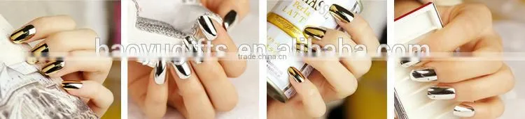 Golden 3D Punk Rock Cone Shped Metallic Nail Art DIY ,Fashion Nail art