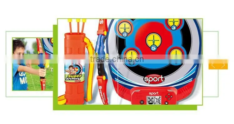 Kids sport game set forest hunting toy archery bow arrow