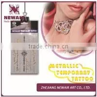 Water transfer printing fashion jewelry temporary tattoo