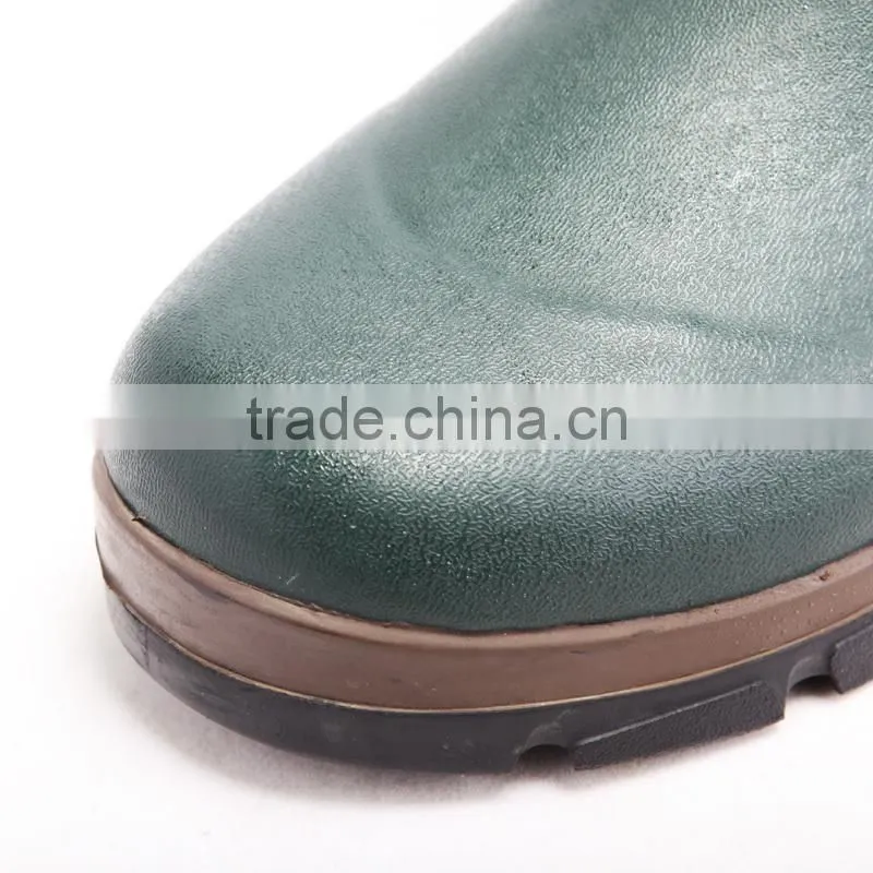 adjustable strap and v-gore gusset wellington rubber fishing hunting boots