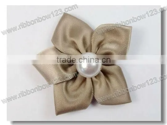 satin ribbon rose