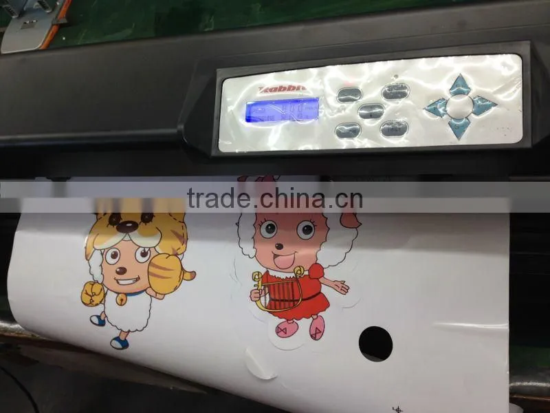 Plotter,rabbit cutting plotter 1360 with optical eye pass CE