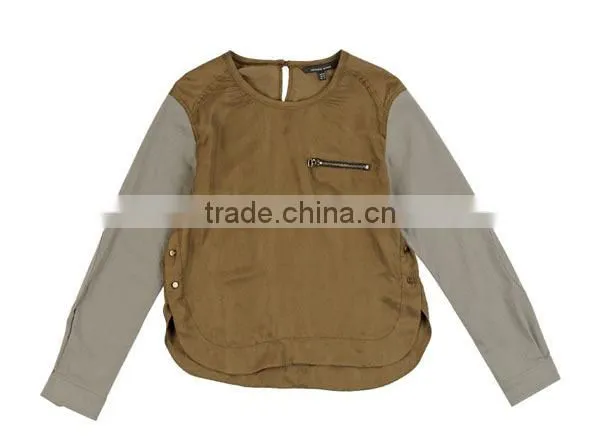 famous name brand garments design ladies blouses feminine