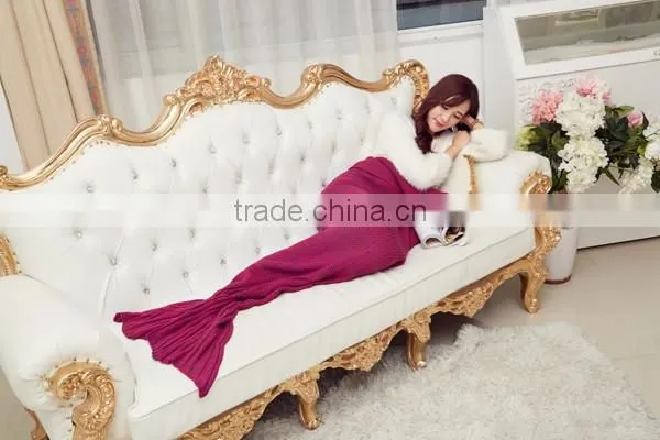 New Design Adult Mermaid Tail Blanket,blanket mermaid